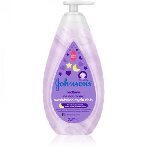 Johnsons's® Bedtime Cleansing Gel for Good Night's Sleep for Baby's Skin 500 ml