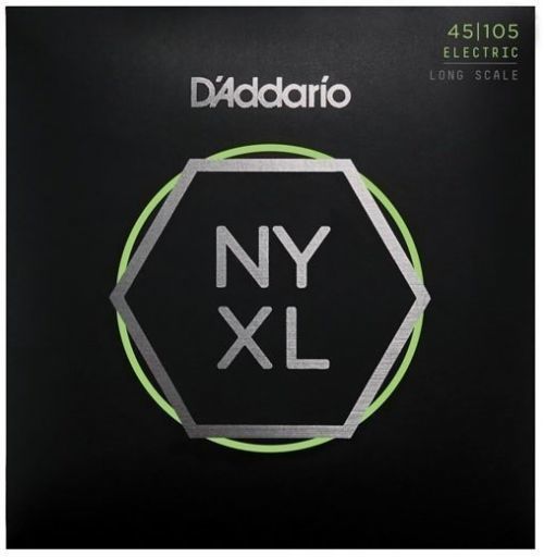 D'Addario Set Long Scale Light Top/Med Bottom 45-105