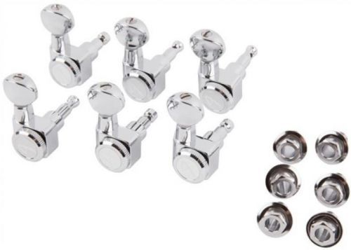 Fender Locking Tuners with Vintage-Style Buttons Chrome