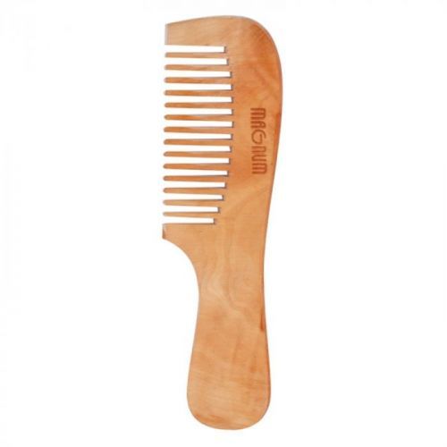 Magnum Natural Comb Pear Wood with Handle DS-004 18,5 cm