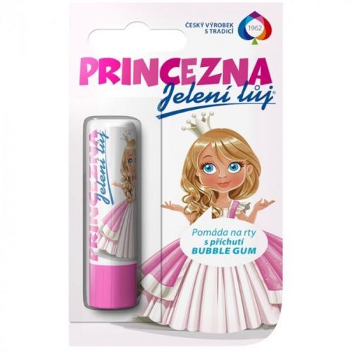 Regina Princess Deer Tallow Lip Balm for Kids (Bubble Gum) 4,8 g