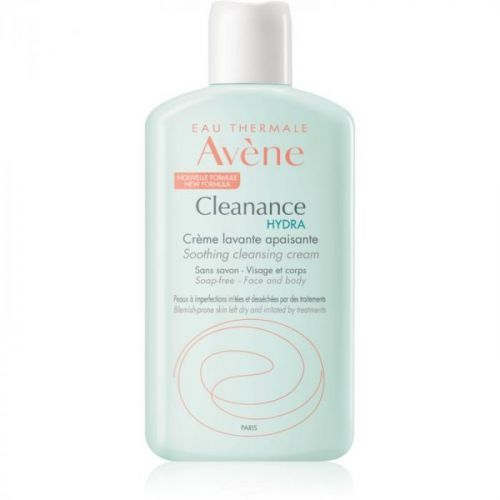 Avène Cleanance Hydra Soothing Cleansing Cream For Skin Left Dry And Irritated By Medicinal Acne Treatment 200 ml