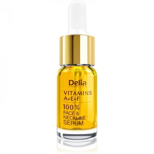 Delia Cosmetics Professional Face Care Vitamins A+E+F Anti-Wrinkle Serum For Face And Décolleté 10 ml