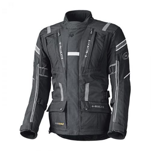 Held Hakuna II Black Grey Textile Motorcycle Jacket  S