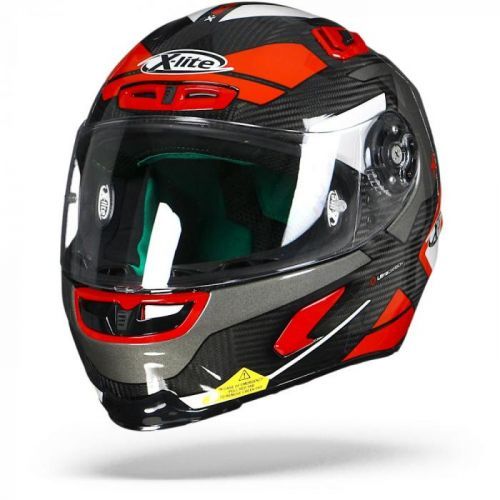 X-Lite X-803 Ultra Carbon Mastery 042 White Red Full Face Helmet S