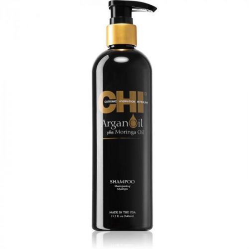CHI Argan Oil Nourishing Shampoo for Dry and Damaged Hair 340 ml