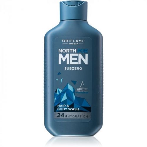 Oriflame North For Men Shampoo And Shower Gel 2 in 1 for Men 250 ml