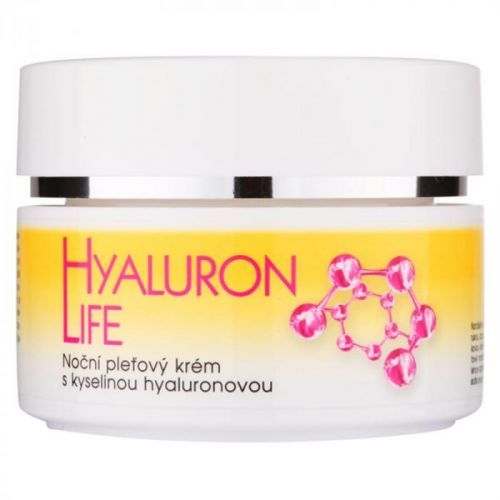 Bione Cosmetics Hyaluron Life Night Cream with Hyaluronic Acid 51 ml