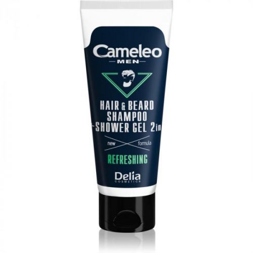 Delia Cosmetics Cameleo Men Shampoo and Body Wash for Hair, Beard and Body 150 ml