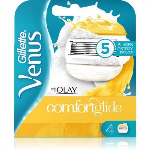Gillette Venus ComfortGlide Olay Replacement Blades 4 pc