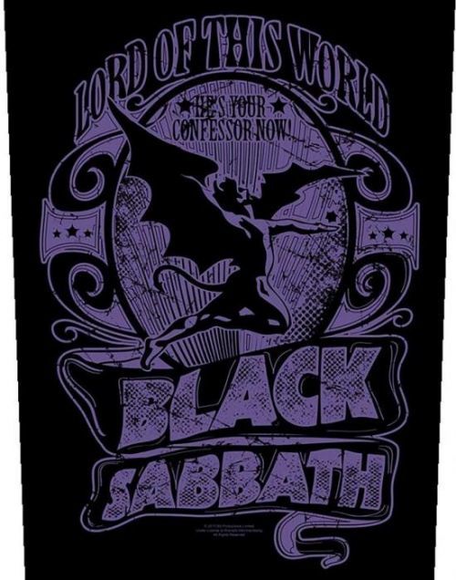 Black Sabbath Lord Of This World Backpatch
