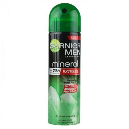 Garnier Men Mineral Extreme Antiperspirant Spray 72h  150 ml