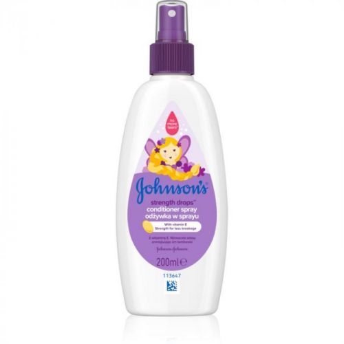 Johnsons's® Strenght Drops Strenghtening Conditioner for Kids in Spray 200 ml