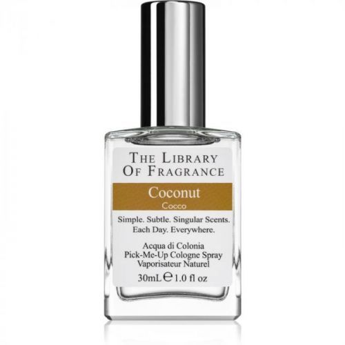 The Library of Fragrance Coconut Eau de Cologne for Women 30 ml