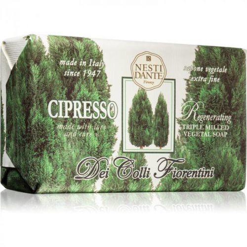 Nesti Dante Dei Colli Fiorentini Cypress Regenerating Natural Soap 250 g