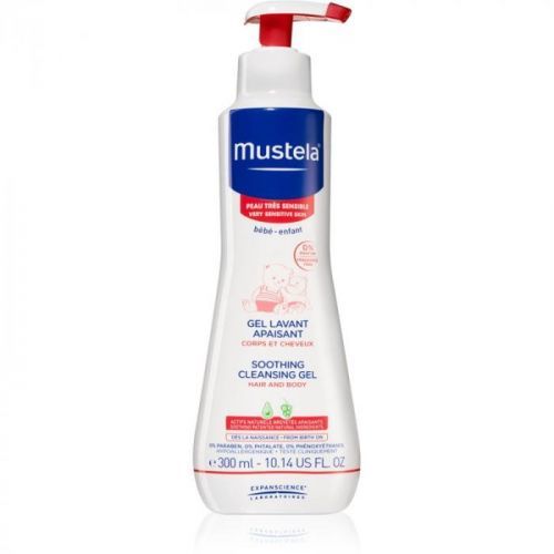 Mustela Bébé Soothing Cleansing Gel for Children from Birth 300 ml