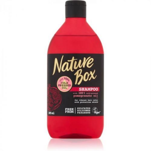 Nature Box Pomegranate Moisturizing and Revitalizing Shampoo For Color Protection 385 ml