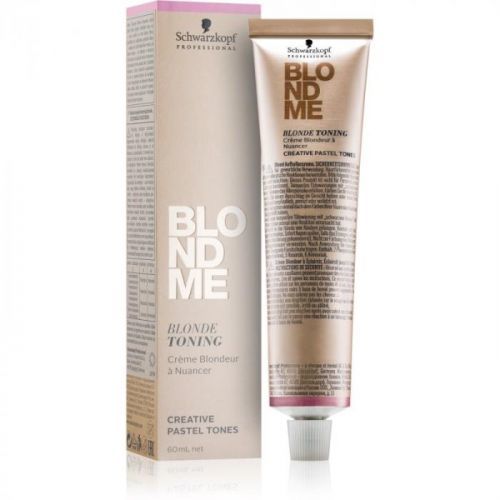 Schwarzkopf Professional Blondme Toning Cream for Blonde Hair Shade T- Sand  60 ml