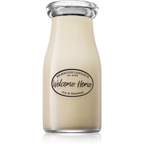 Milkhouse Candle Co. Creamery Welcome Home scented candle Milkbottle 226 g