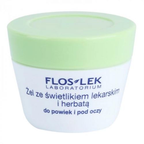 FlosLek Laboratorium Eye Care Eye Gel with Eyebright and Green Tea 10 g