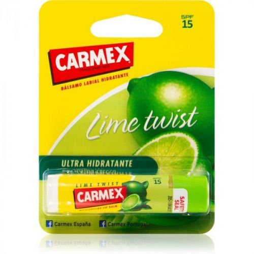 Carmex Lime Twist Moisturising Lip Balm SPF 15 4,25 g
