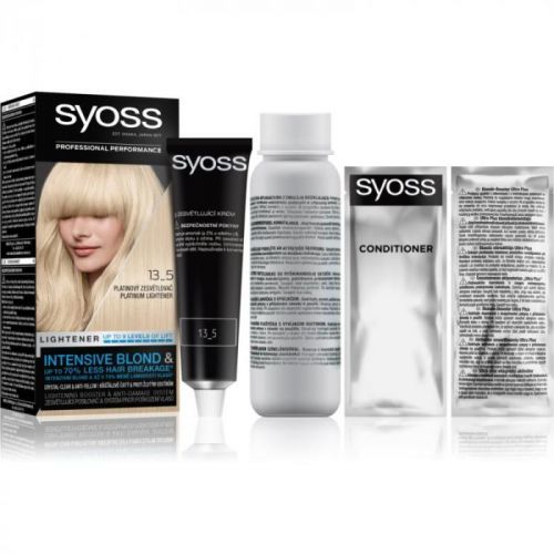 Syoss Intensive Blond Hair Color Shade 13-5 Platinum Lightener