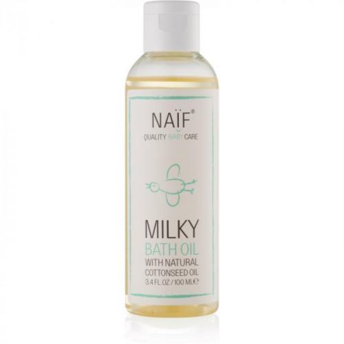 Naif Baby & Kids Milky Bath Oil for Children from Birth 100 ml