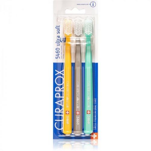 Curaprox 5460 Ultra Soft Toothbrushes, 3 pcs Colour Options 3 pc