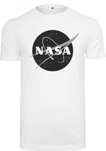 NASA Black-and-White Insignia Tee White S