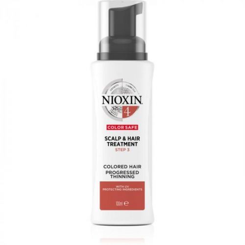Nioxin System 4 Treatment for Noticeably Thinning, Fine, Chemically-Treated Hair 100 ml