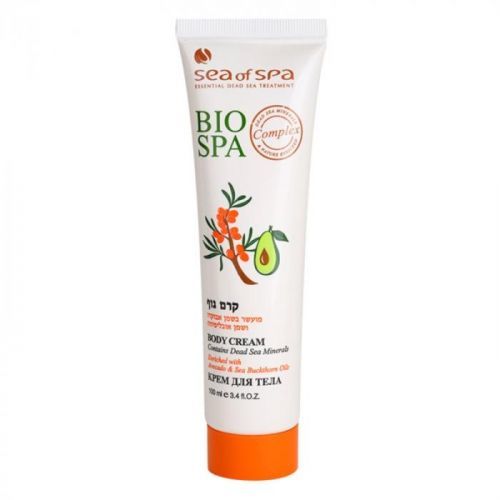 Sea of Spa Bio Spa Body Cream With Avocado And Sea Buckthom 100 ml