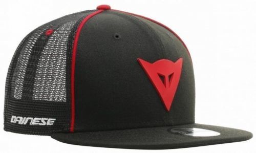 Dainese 9Fifty Trucker Snapback Cap Black/Red