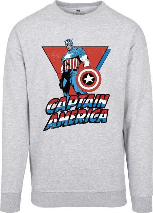Captain America Crewneck Grey XL