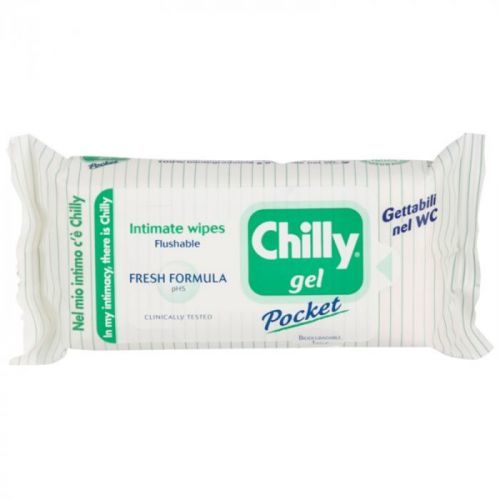 Chilly Intima Fresh Intimate Cleansing Wipes 12 pc