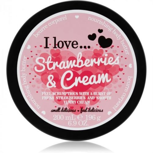 I love... Strawberries & Cream Body Butter 200 ml
