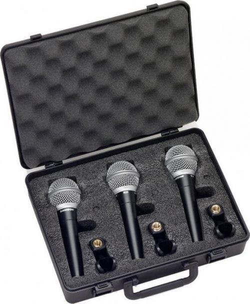 Samson R21 Dynamic Microphone 3-Pack
