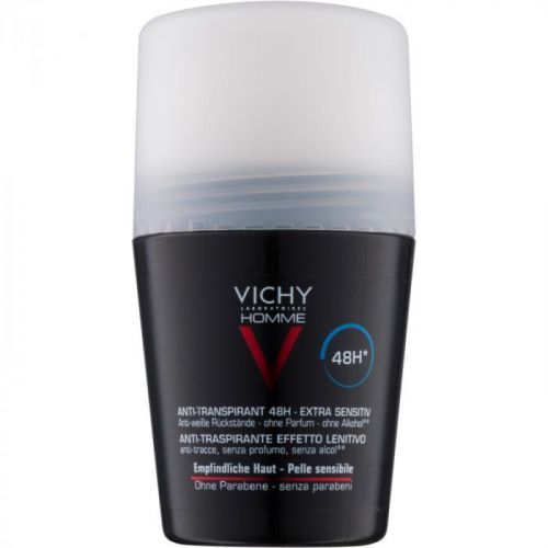 Vichy Homme Deodorant Anti - Perspirant Deodorant, Sensitive Skin 48h  50 ml