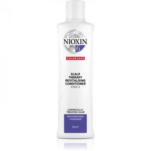 Nioxin System 6 Color Safe Scalp Therapy Revitalising Conditioner Revitalizing Conditioner For Chemically Treated Hair 300 ml