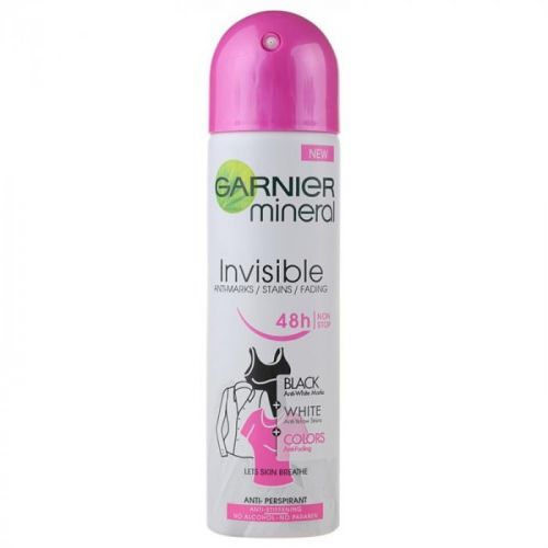 Garnier Mineral Invisible Antiperspirant Spray 48h  150 ml