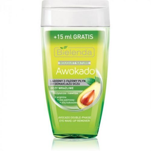 Bielenda Avocado Gentle 2-Phase Makeup Remover For Sensitive Eyes 140 ml