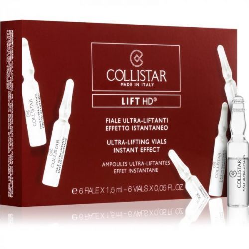 Collistar Lift HD Ultra-Lifting Vials Instant Effect Lifting Facial Serum 6 x 1,5 ml