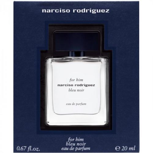 Narciso Rodriguez For Him Bleu Noir Eau de Parfum for Men 20 ml