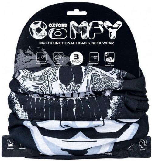 Oxford Comfy Masks 3-Pack