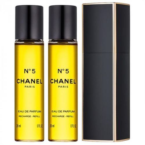 Chanel N°5 Eau de Parfum (1x refillable + 2x refill) for Women 3x20 ml