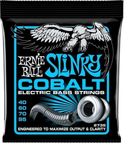 Ernie Ball 2735 Cobalt Extra Slinky Bass 40-95