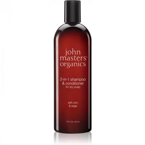 John Masters Organics Zinc & Sage Shampoo And Conditioner 2 In 1 473 ml
