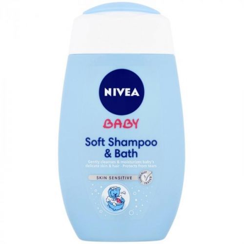 Nivea Baby Shampoo and Bath Foam 2 in 1 200 ml