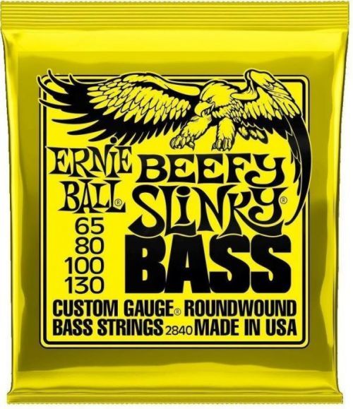 Ernie Ball Beefy Slinky Nickel Wound 65 - 130 Gauge