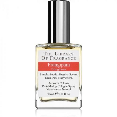 The Library of Fragrance Frangipani Eau de Cologne for Women 30 ml