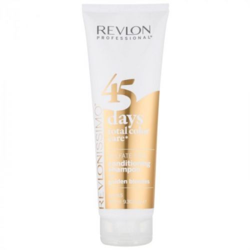 Revlon Professional Revlonissimo Color Care 2-in1 Shampoo and Conditioner for Mid-Blonde Hair sulfate-free 275 ml